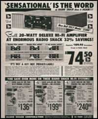 RadioShack Advertisements
