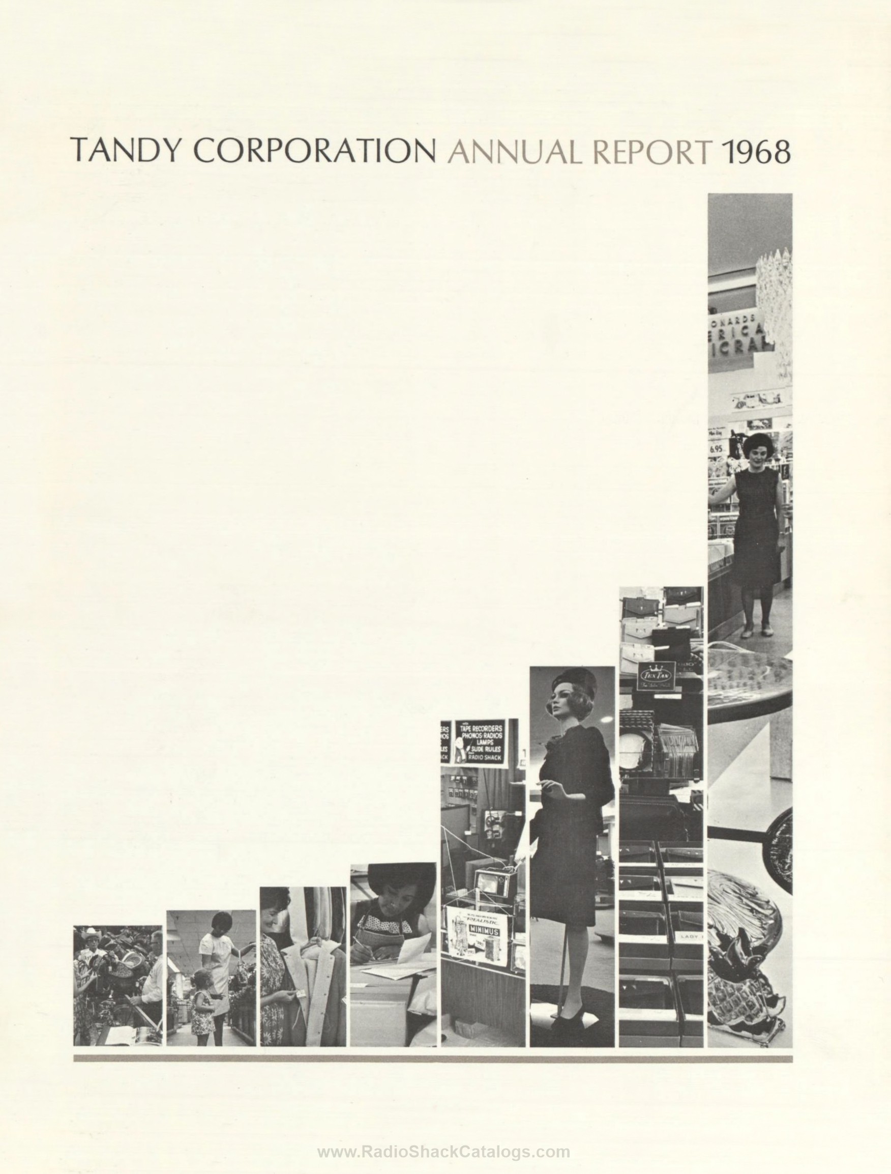 1968 Radio Shack & Tandy Corporation Annual Reports